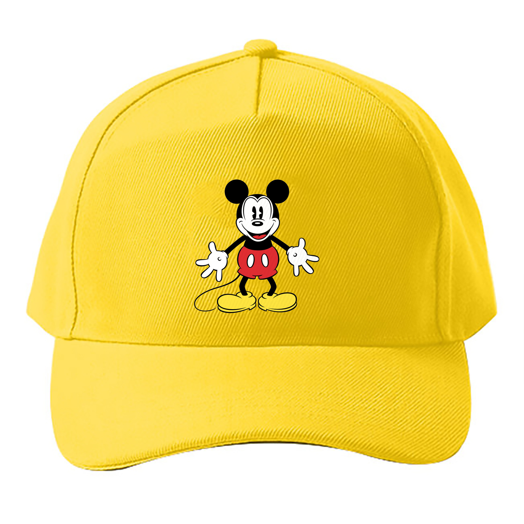（画像用） ミッキーマウス Mickey Mouse ベースボールキャップ 綿100％ 男女兼用 帽子 スポーツ